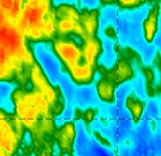 Junction of 2 cracks